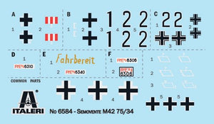 Italeri 6584 Semovente M42 de 75/34 1/35 – imagen 3
