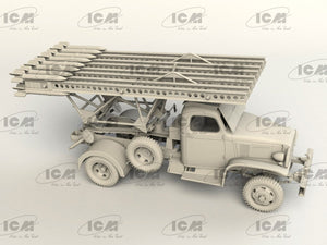 ICM 35596 BM-13-16 sur châssis G7107 avec équipage soviétique 1/35 – immagine 3