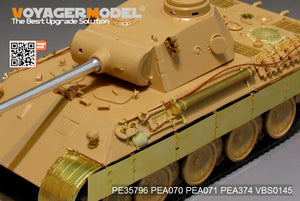 Maquette Voyager PEA374 Schürzen A/D allemand Panther de la Seconde Guerre mondiale pour TAMIYA au 1/35 – image 2