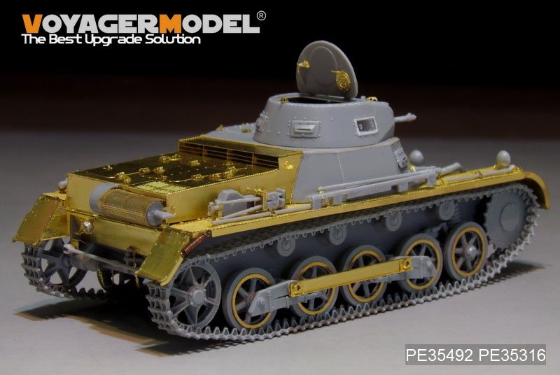 Maquette Voyager PE35492, char allemand Pz.Kpfw.I Ausf. B de la Seconde Guerre mondiale, pour maquette DRAGON 6186 au 1/35 – image 5