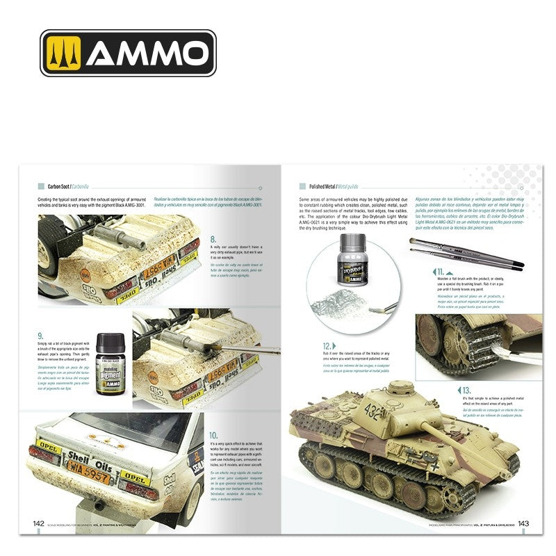 Ammo by Mig 6301 Modélisme à l&amp;#39;échelle pour débutants Vol. 2 : Peinture et vieillissement (bilingue) – image 11