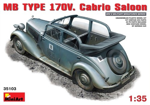 MiniArt 35103 Mo YPE 170V. BERLINE CONVERTIBLE (1/35)