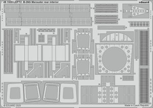 Eduard 491530 B-26G Marauder intérieur arrière ICM 1/48