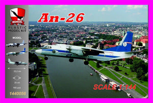 Maquette grand format 1440056 Antonov An-26 LOT Cargo (1/144)
