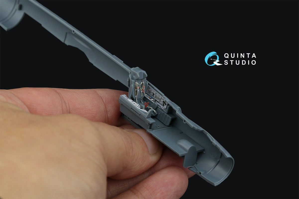 Quinta Studio QD72109 MiG-21PFM Panneaux gris Intérieur imprimé en 3D et coloré sur papier décalcomanie (Eduard) 1/72 – image 9