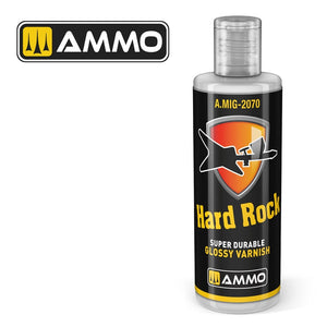 Vernis acrylique brillant AMMO Mig 2070 Hard Rock 60 ml