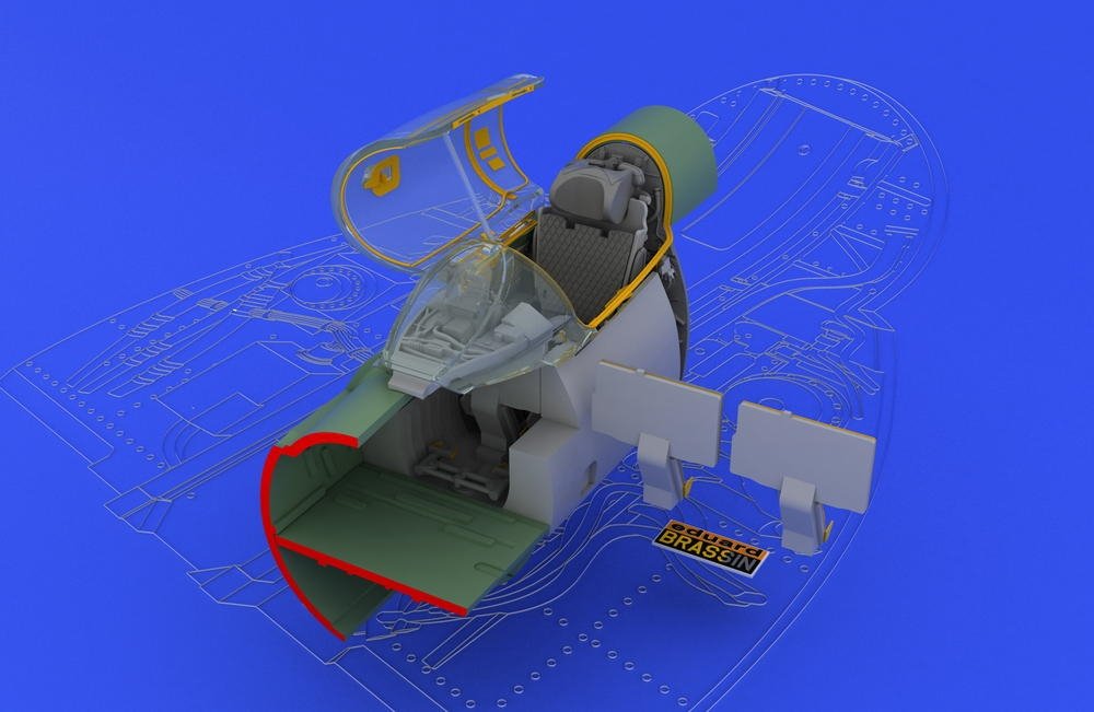 Intérieur du MiG-21MF Eduard 648036 (fin de série) au 1/48 (Eduard) – immagine 2