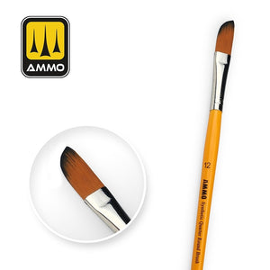 Brosse synthétique quart de rond AMMO de Mig Jimenez 8586 12