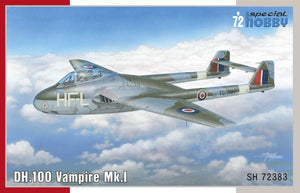 Hobby spécial 72383 DH.100 Vampire Mk. I &amp;#39;RAF, RAAF et Armée de l&amp;#39;Air&amp;#39; 1/72