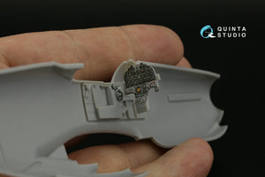 Intérieur imprimé en 3D et coloré sur papier décalcomanie Quinta Studio QDS-48363 F-82F Twin Mustang (Modelsvit) (Petite version) 1/48 – immagine 2