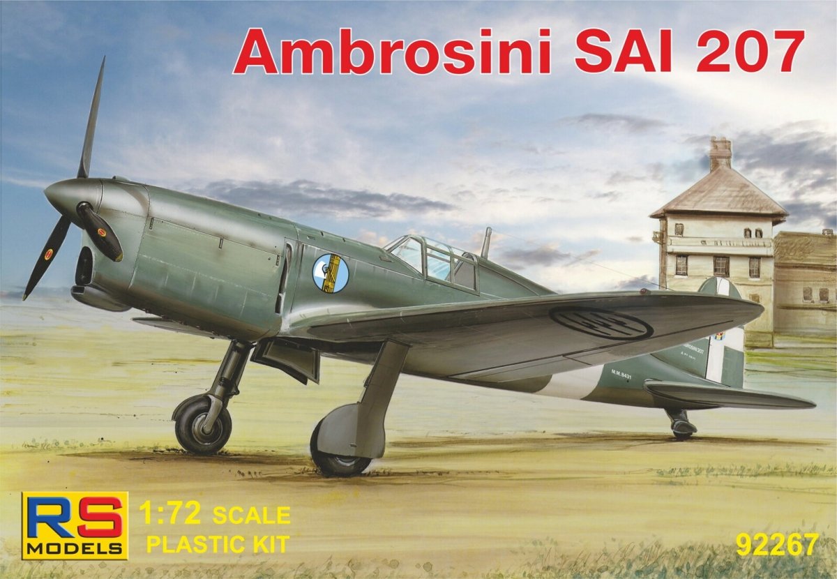 RS Models 92267 Ambrosini SAI.207 1/72 