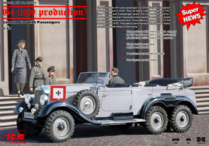 ICM 35531 G4 (production de 1939), Voiture allemande avec passagers (1/35)
