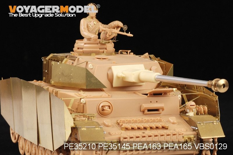 Maquette Voyager PE35210, char allemand Pz.Kpfw.IV Ausf.H de la Seconde Guerre mondiale pour Tamiya 35209, échelle 1/35 – immagine 7