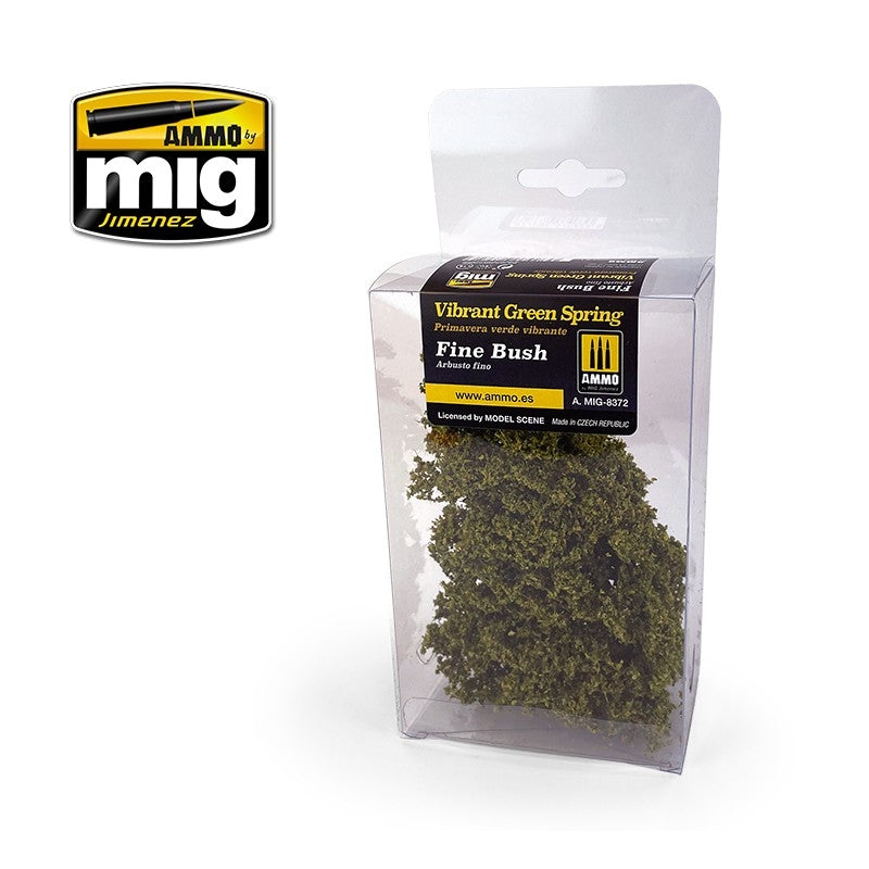 AMMO par Mig Jimenez 8372 Fine Bush - Vert vif Printemps