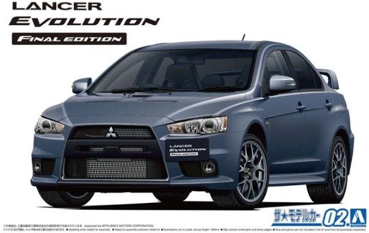 Aoshima 05795 Mitsubishi CZ4A Lancer Evolution Final Edition &amp;#39;15 1/24