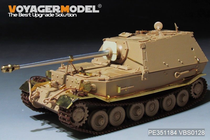 Kit d&amp;#39;amélioration pour chasseur de chars allemand Sd.Kfz.184 Ferdinand de la Seconde Guerre mondiale, Voyager Model PE351184 (pour AMUSING HOBBY 35A044), échelle 1/35 – immagine 8