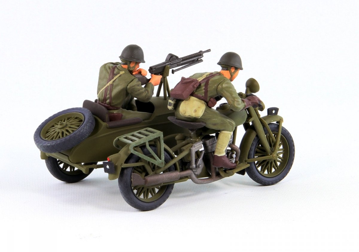 Moto Rikuo Type 97 IJA Pit-Road G50 avec figurine 1/35 – immagine 3