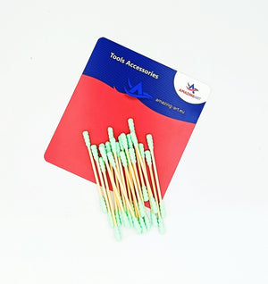 Superbe lot de 100 cotons-tiges ronds 40511