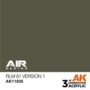 AK Interactive AK11835 RLM 81 VERSION 1 – AIR 17 ml