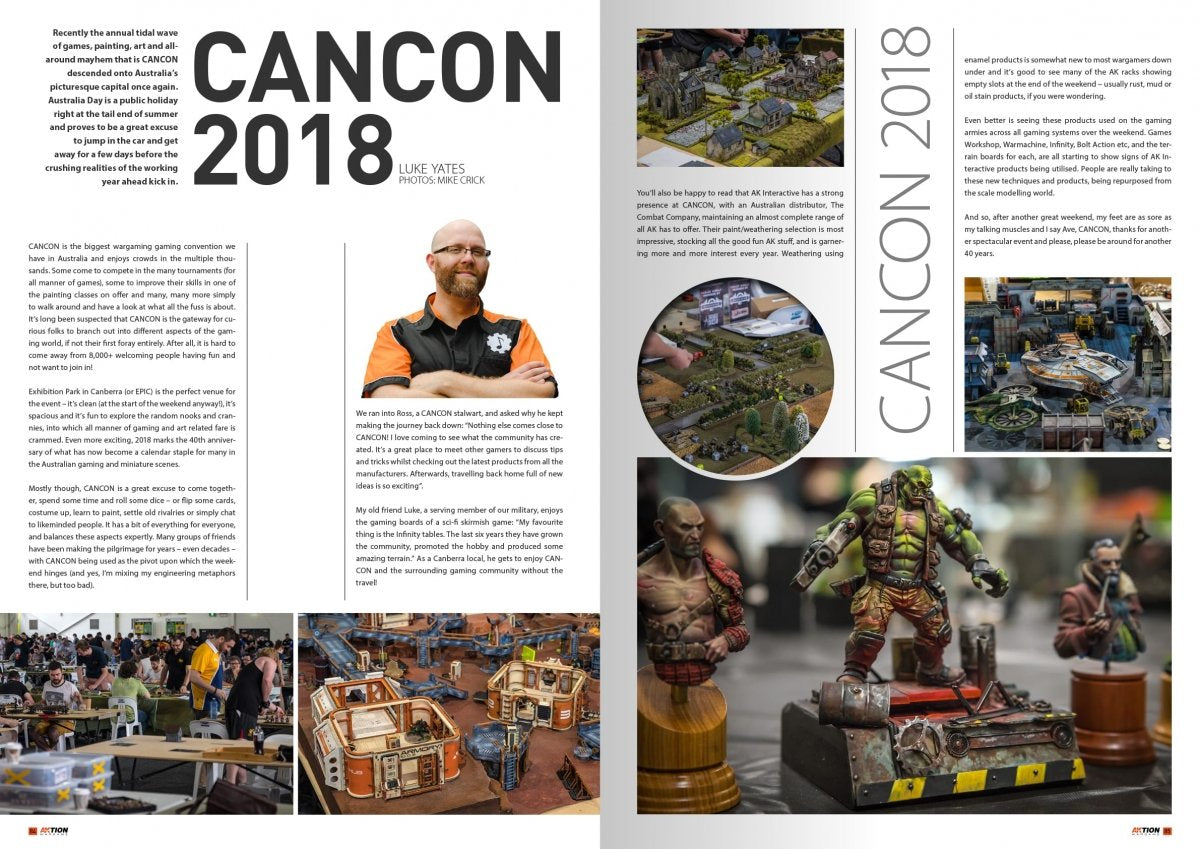 AK Interactive AK6300 AKTION Numéro 1 : Le magazine Wargame EN – image 7