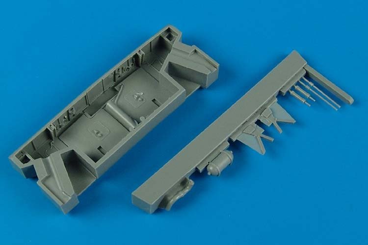 Aires 4542 Hawker Hurricane, baie de train d&amp;#39;atterrissage, échelle 1/48, Italeri