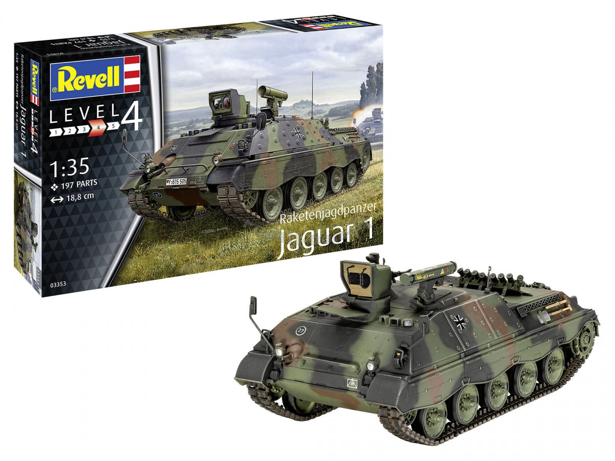Revell - 63353 - Raketenjagdpanzer Jaguar 1, modèle 1/35 – image 2