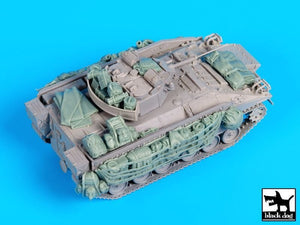 Ensemble d&amp;#39;accessoires Black Dog T72100 British Warrior pour maquette Trumpeter au 1/72