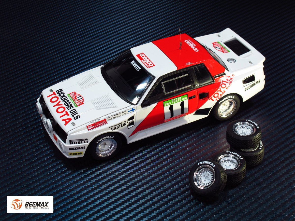 Beemax 24011 Toyota TA64 Celica &amp;#39;84 VERSION RALLYE DU PORTUGAL (1/24) – imagen 2