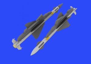 Missiles Eduard 648432 R-23R pour MiG-23 EDUARD, TRUMPETER 1/48
