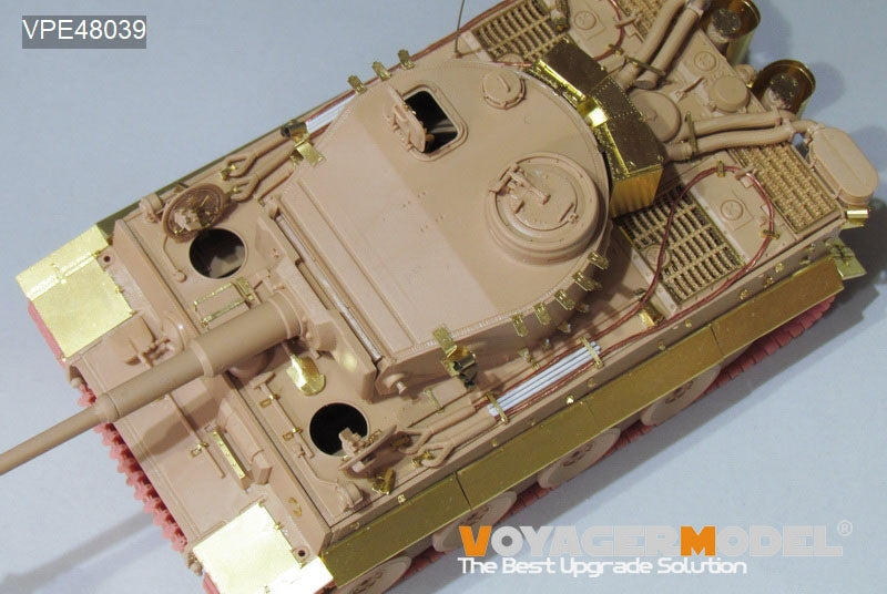 Maquette Voyager VPE48039 Tiger I allemand de la Seconde Guerre mondiale, première production, pour USTAR NO-006, échelle 1/48 – image 5