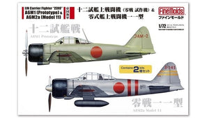 Fine Molds FP34 Chasseur embarqué IJN « Zero » A6M1 et A6M2a (Modèle 11) 1/72
