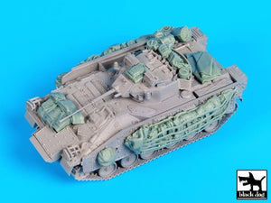 Ensemble d&amp;#39;accessoires Black Dog T72100 British Warrior pour maquette Trumpeter au 1/72 – Bild 3
