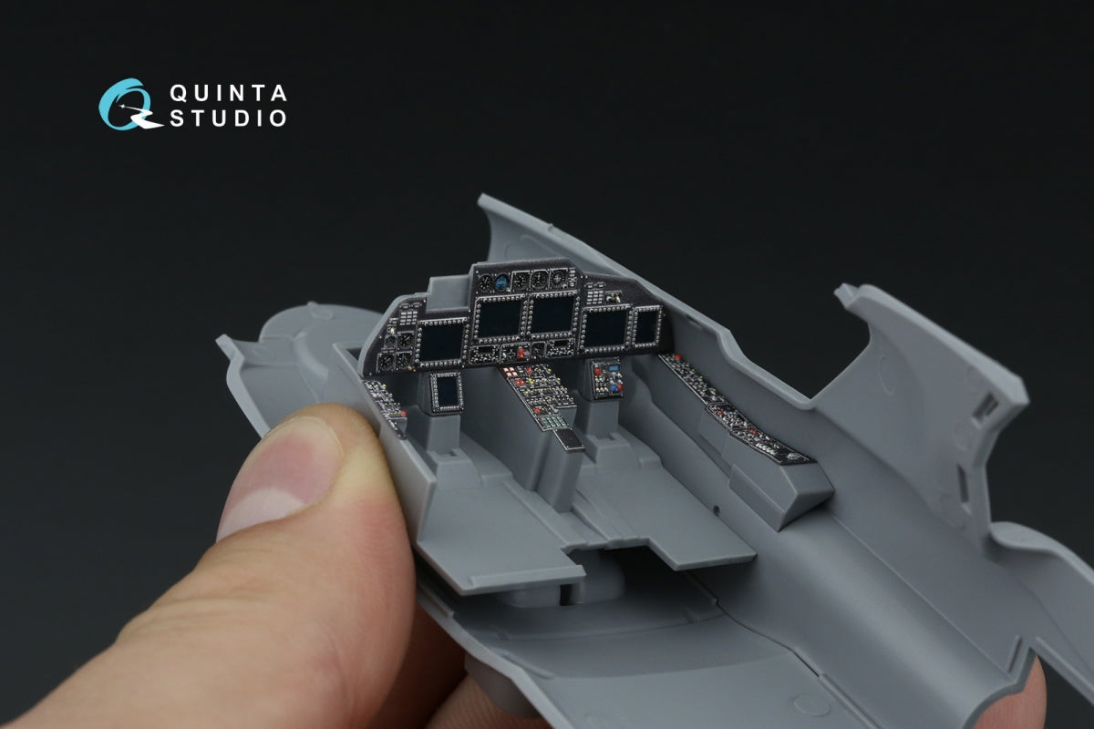 Intérieur coloré imprimé en 3D sur papier décalcomanie Quinta Studio QD48470 Ka-52 (Zvezda) 1/48 – Bild 10