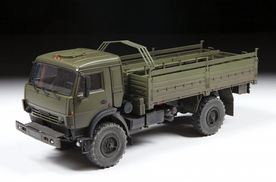 Camion militaire Zvezda 3692 KAMAZ K-4350 1/35 – immagine 3