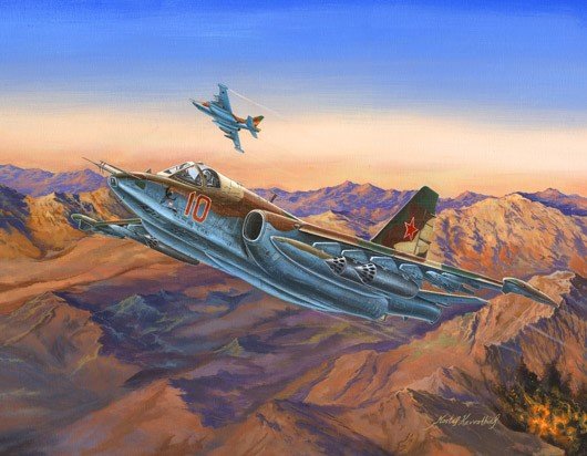 Trumpeter 02276 Sukhoi Su-25 Frogfoot A 1/32