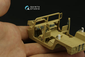 Intérieur imprimé en 3D et coloré sur papier décalcomanie Quinta Studio QD48310 pour la famille HUMVEE (Tamiya) au 1/48 – image 9
