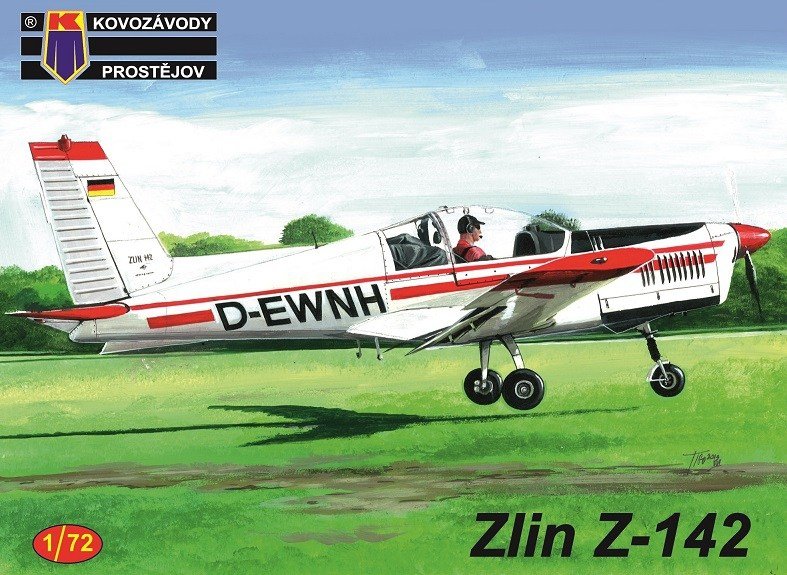 Kovozavody Prostejov KPM0142 Zlin Z-142 1/72 