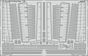 Volets d&amp;#39;atterrissage Eduard 481119 FM-2 EDUARD 1/48