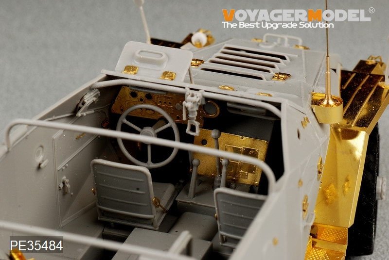 Maquette Voyager PE35484 BTR-40 APC russe moderne pour TRUMPETER 05517 1/35 – Bild 8