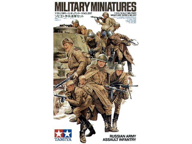 Tamiya 35207 Infanterie d&amp;#39;assaut de l&amp;#39;armée russe (1/35)