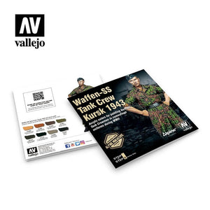 Vallejo 70249 Équipage de char Waffen-SS, Koursk 1943, 8x17ml – immagine 3