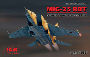 ICM 48901 MiG-25 RBT Avion de reconnaissance soviétique 1/48