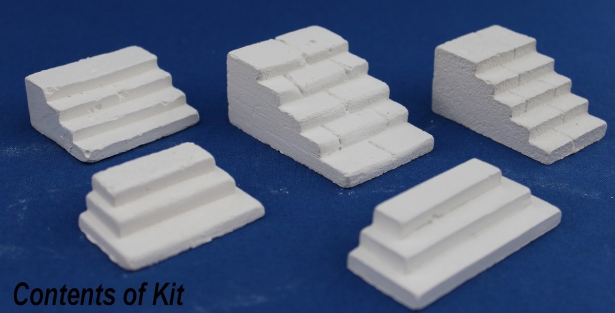 RT-Diorama 35217 Escaliers (5 pièces) 1/35  – image 3