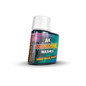 AK Interactive AK14207 DEEP BLUE WASH – SÉRIE WARGAME 35 ml