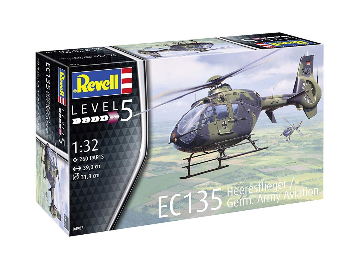 Revell 04982 EC135 Heeresflieger/aviation de l&amp;#39;armée allemande (1/32) – imagen 2
