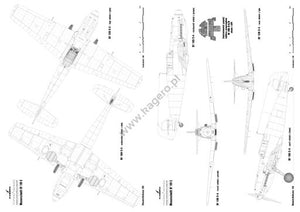 Kagero 7134 Messerchmitt Bf 109 E modèles E-1/E-3/E-4/E-7 EN/PL – imagen 4
