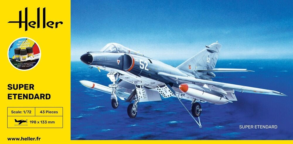 Heller 56360 Super Etendard - Starter Kit 1/72 – zdjęcie 3