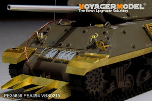 Maquette Voyager PE35856 Chasseur de chars américain M10 de la Seconde Guerre mondiale, version de base B, canon inclus (pour Tamiya 35350), échelle 1/35 – image 5