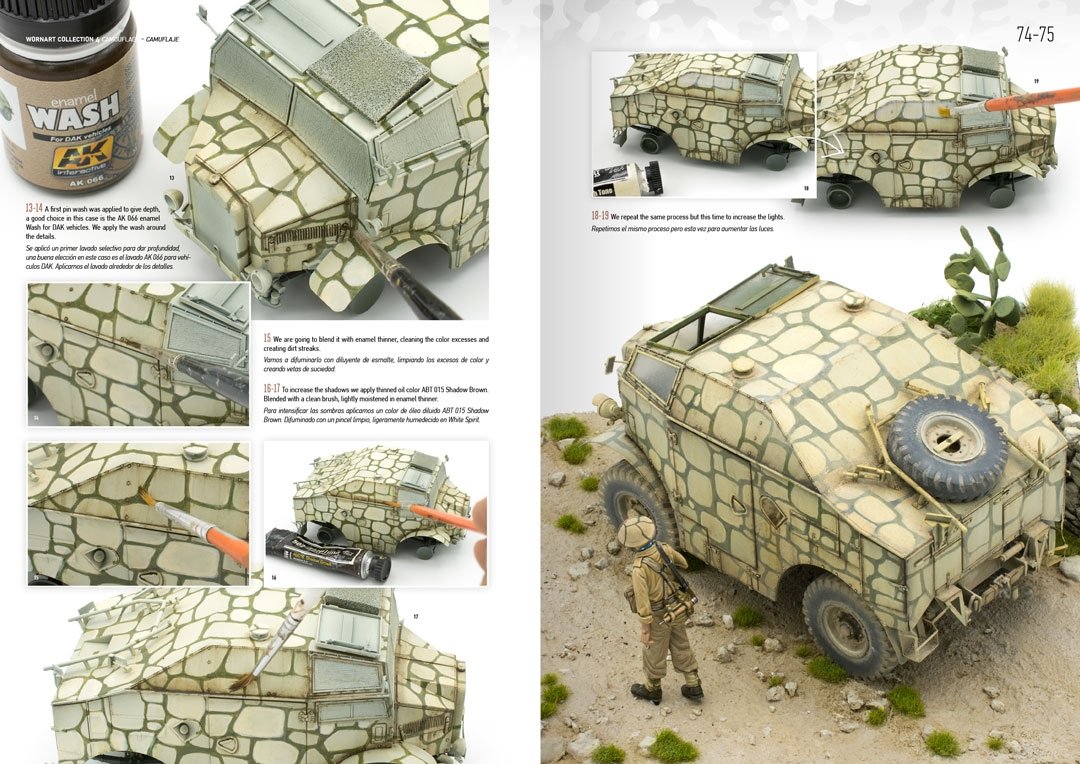 AK Interactive AK4906 WORN ART COLLECTION ISSUE 04 – CAMOUFLAGE – zdjęcie 5
