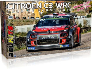 Belkits 017 Citroën C3 WRC 2018 Tour de Corse 2018 1/24
